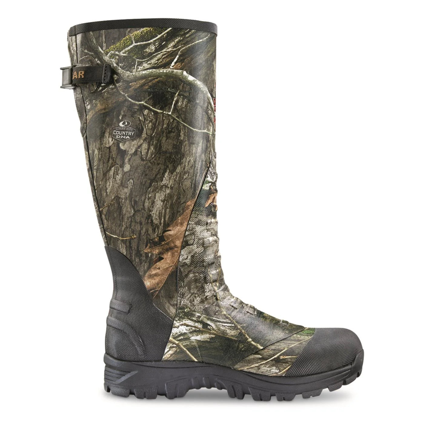 Men'S Ankle Fit Waterproof 800-Gram Insulated Rubber Boots Mossy Oak Country DNA 8D (Medium)