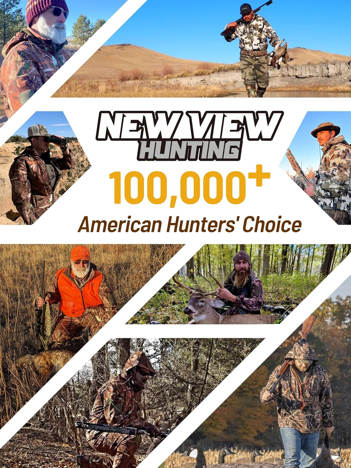 Insulated Hunting Clothes for Men Cold Weather, Warm Camo Hunting Jacket and Pants, Hunting Suit for Deer Duck Hunts