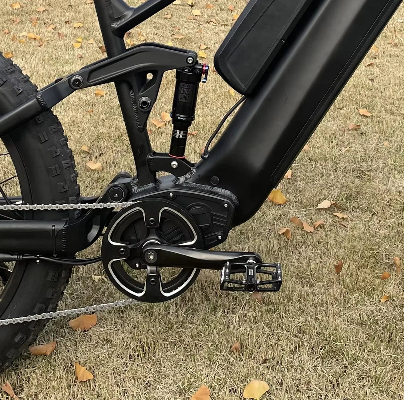 2024 New 3000W48V20AH Hub Drive Fat Tire Snow Bike 24X4.0 Full Suspension Outdoor Off-Road Hunting Electric Mountain Bike