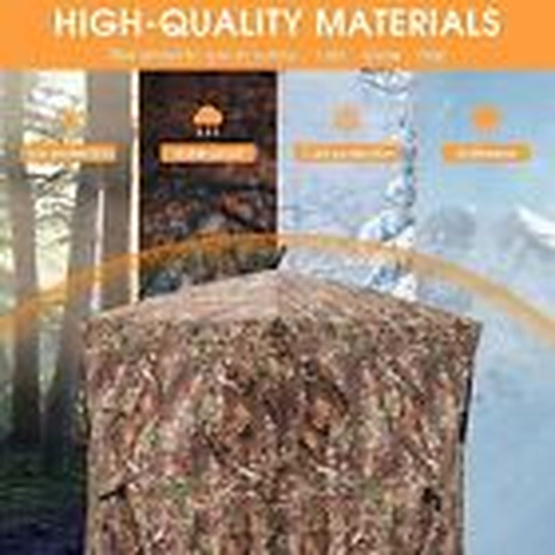 Hunting Blind,See through Ground Blinds with 270 & Hunting Blind:270 Degrees
