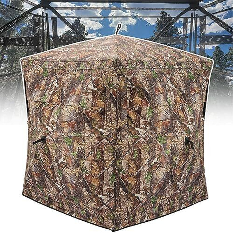 Hunting Blind,See through Ground Blinds with 270 & Hunting Blind:270 Degrees