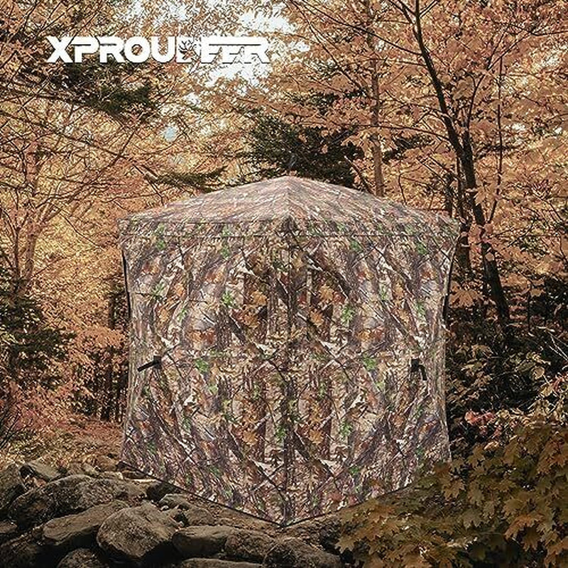 Hunting Blind,See through Ground Blinds with 270 & Hunting Blind:270 Degrees